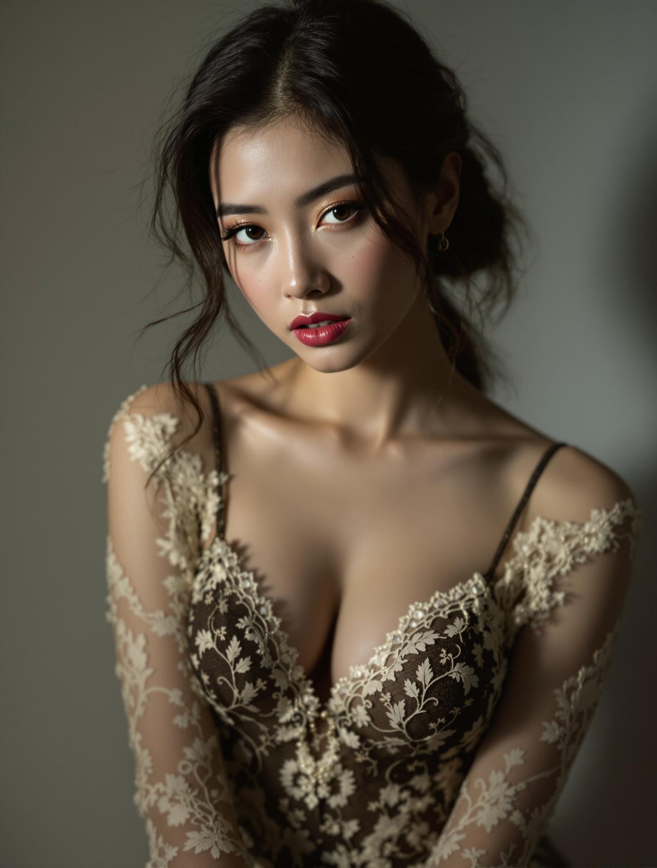 cosplay图集 - 纯欲风风格作品 - 蕾丝心事